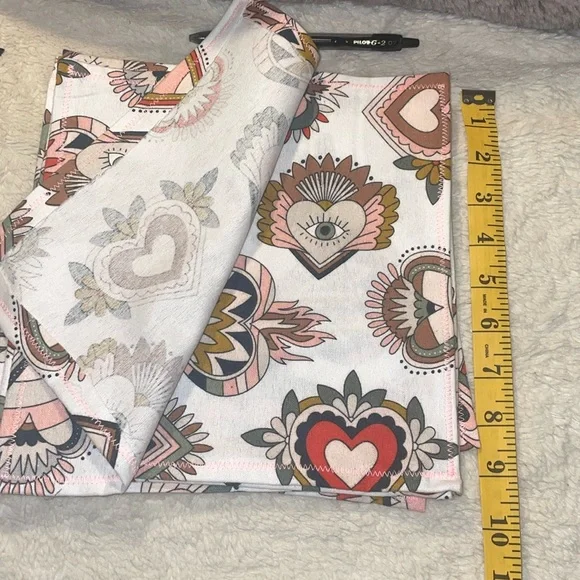 Hand Crafted Hand Towels - Evil Eye Print (set of 8) - Picture 2 of 2